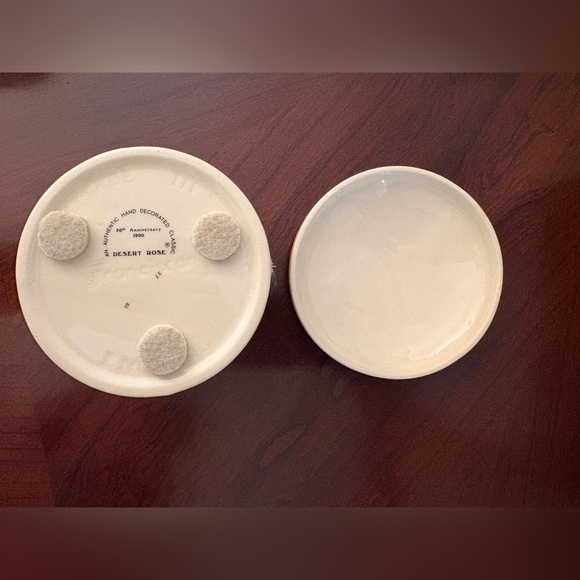 Franciscan Desert Rose Trinket Box - 50th Anniversary (1990) special edition - Picture 2 of 7